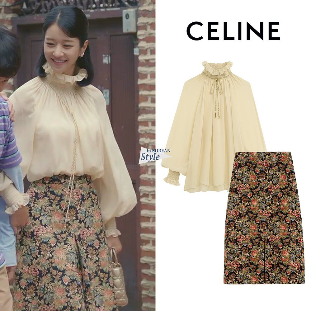 Cùng diện áo blouse bánh bèo: Lisa “dừ” hơn bình thường, Seo Ye Ji dịu dàng sang chảnh  - Ảnh 4.