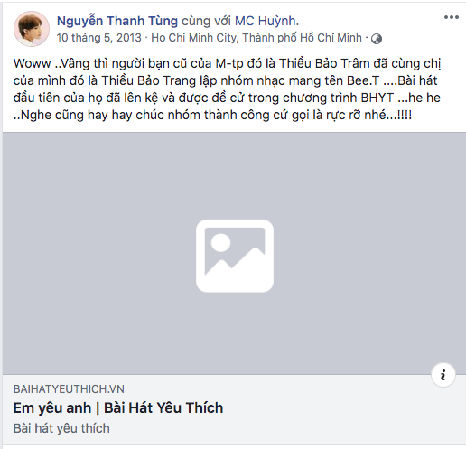 Giữa lúc M-TP Talent liên tục tung gà cưng, dân mạng lại đào chứng cứ Sơn Tùng từng công khai ủng hộ sản phẩm debut của Thiều Bảo Trâm - Ảnh 1.