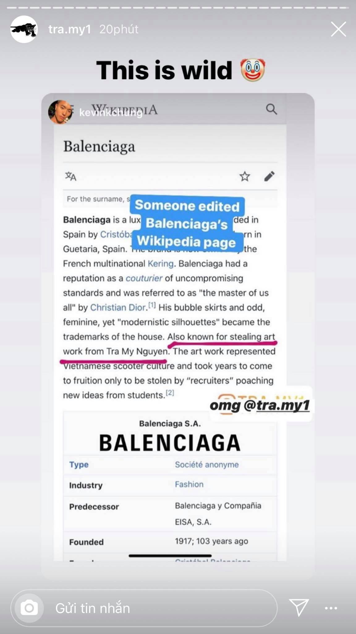 Sau 5 ngày bị “khủng bố”, Balenciaga chính thức bác bỏ cáo buộc đạo nhái của cô gái gốc Việt, còn tung bằng chứng rõ ràng - Ảnh 2.