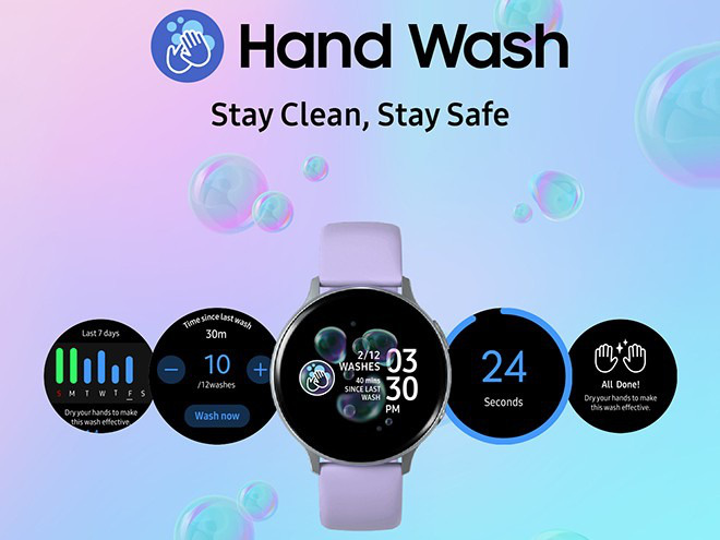 Samsung, Apple cập nhật tính năng Nhắc nhở rửa tay ngay trên smartwatch để phòng tránh Covid-19  - Ảnh 1.