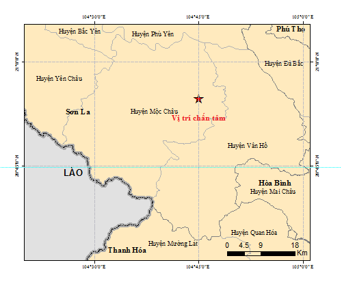 Trong hơn 24h, Mộc Châu liên tiếp hứng 11 trận động đất, khiến nhà ở Hà Nội rung lắc - Ảnh 2.