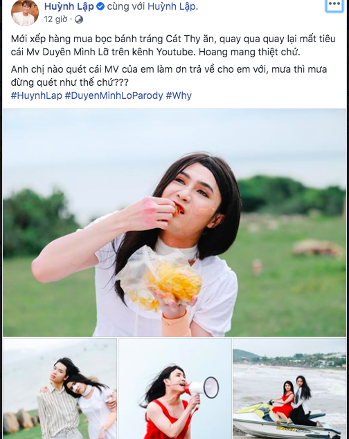 Huỳnh Lập xếp hàng mua bánh tráng kiểu gì mà bay màu luôn MV parody Duyên Mình Lỡ đình đám 2 năm trước thế này? - Ảnh 1.