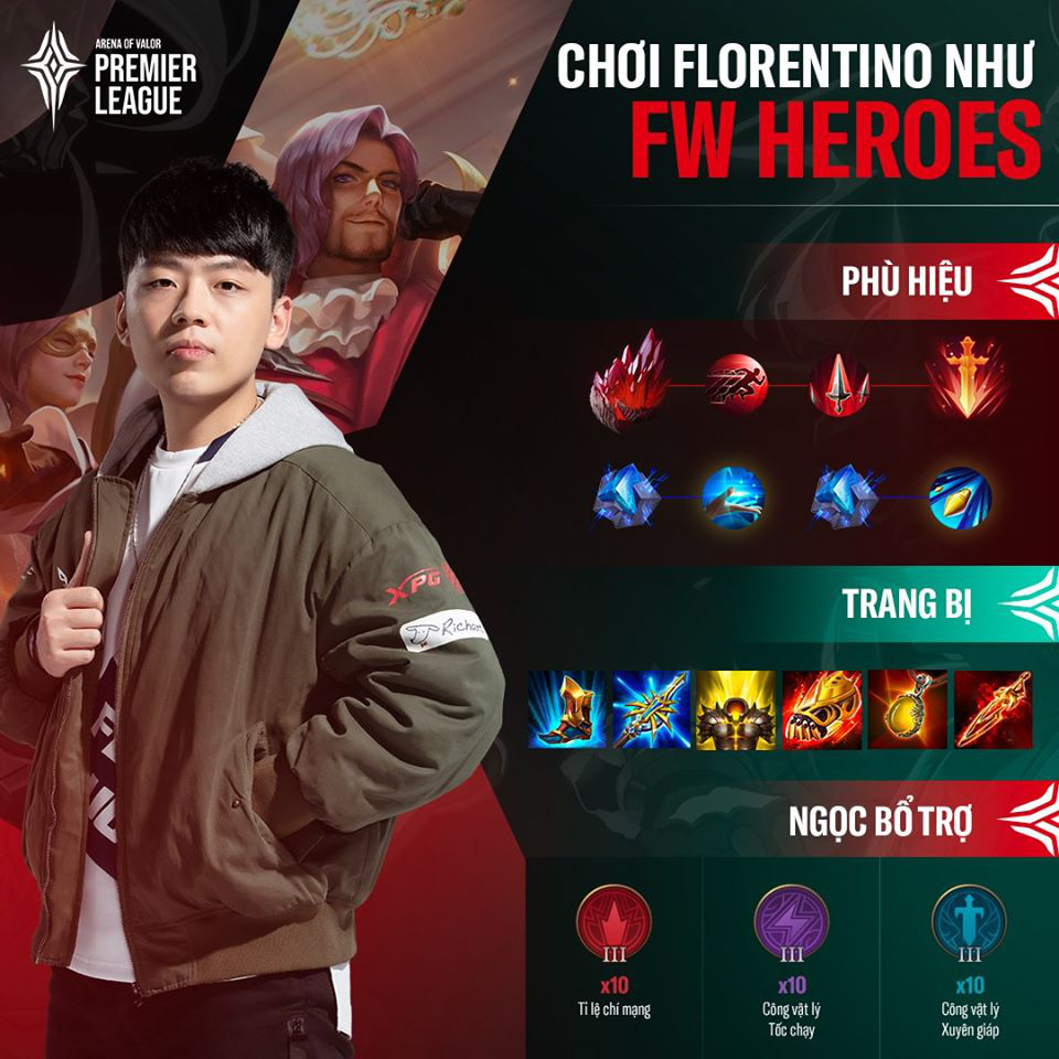 Liên Quân Mobile: Tổng hợp bí kíp build đồ, build ngọc bá đạo của tuyển thủ chuyên nghiệp hàng đầu thế giới - Ảnh 5. Liên Quân Mobile: Tổng hợp bí kíp build đồ, build ngọc bá đạo của tuyển thủ chuyên nghiệp hàng đầu thế giới - Ảnh 5.