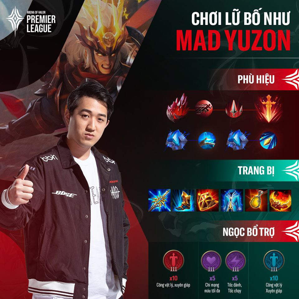 Liên Quân Mobile: Tổng hợp bí kíp build đồ, build ngọc bá đạo của tuyển thủ chuyên nghiệp hàng đầu thế giới - Ảnh 10. Liên Quân Mobile: Tổng hợp bí kíp build đồ, build ngọc bá đạo của tuyển thủ chuyên nghiệp hàng đầu thế giới - Ảnh 10.