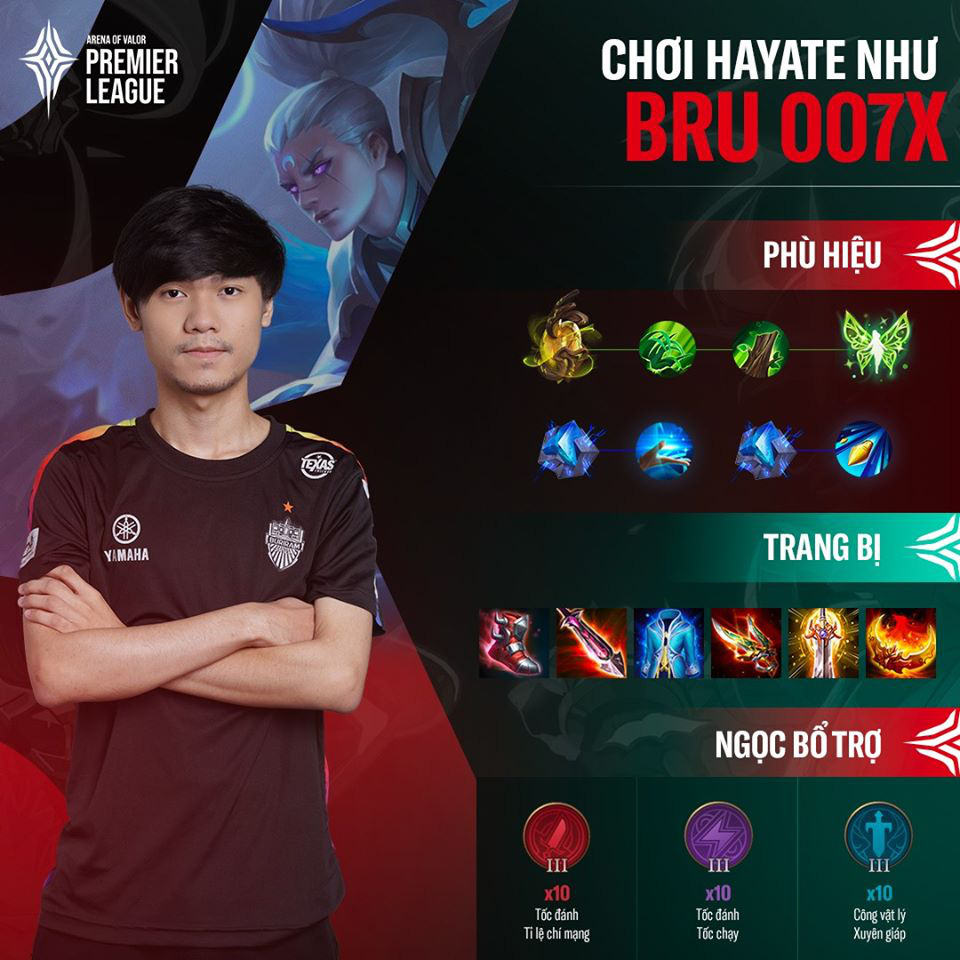 Liên Quân Mobile: Tổng hợp bí kíp build đồ, build ngọc bá đạo của tuyển thủ chuyên nghiệp hàng đầu thế giới - Ảnh 14. Liên Quân Mobile: Tổng hợp bí kíp build đồ, build ngọc bá đạo của tuyển thủ chuyên nghiệp hàng đầu thế giới - Ảnh 14.