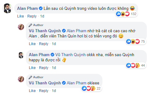 Vũ Thanh Quỳnh liên tục tương tác với Alan Phạm hậu xác nhận làm bạn, Thu Ngọc (Mây Trắng) liền vào nhắc khéo - Ảnh 2.