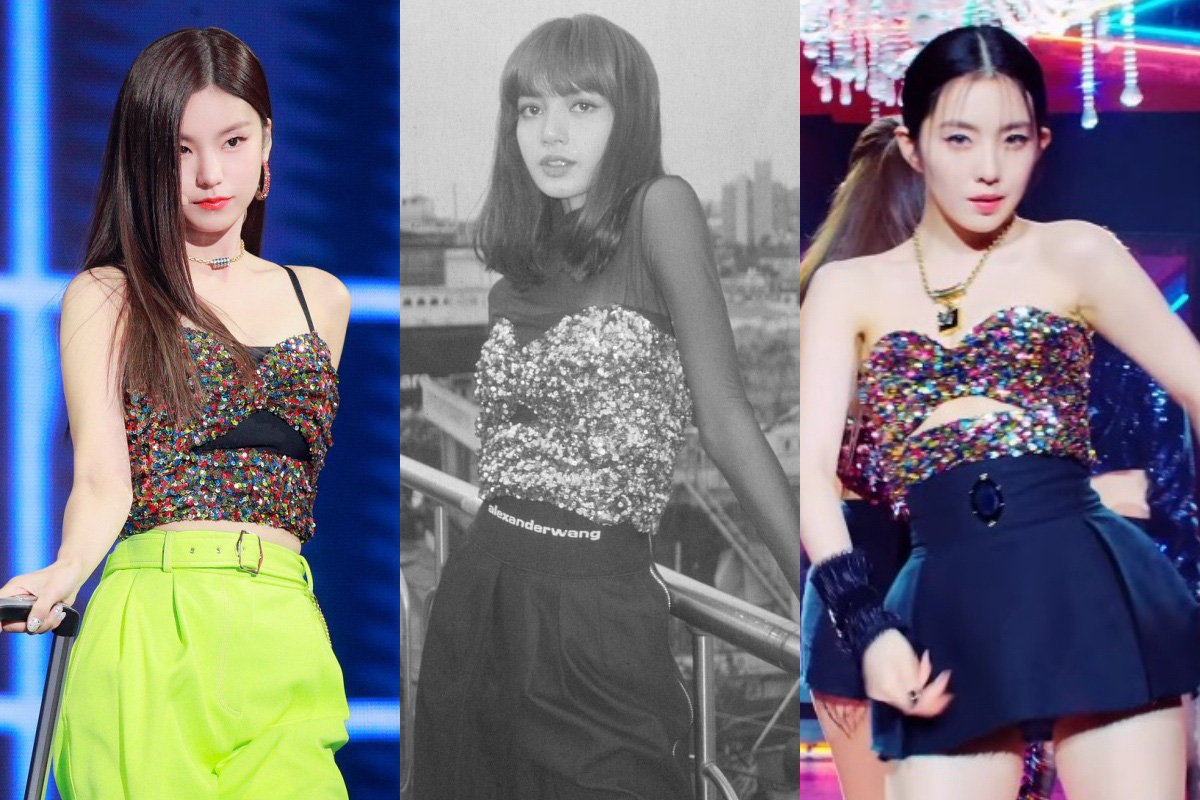 Irene và Yeji (ITZY) đọ vẻ sexy khi đụng áo, bất ngờ nhất là Lisa cũng diện nhưng lại rén hơn hẳn - Ảnh 6.