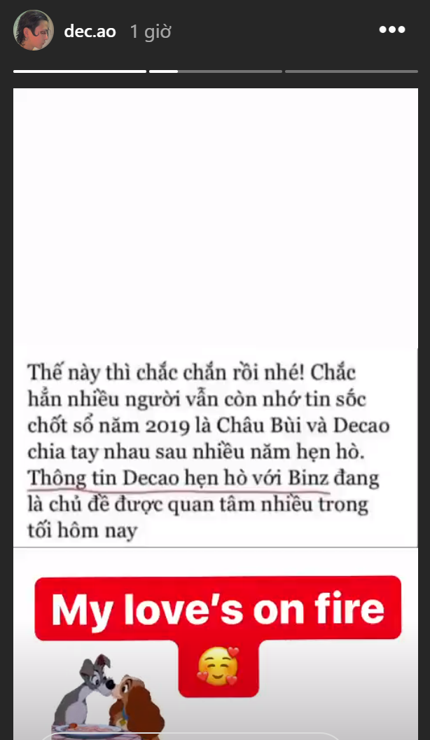 Chuyện không thể ngờ: Binz được Decao thả thính trên Instagram, nữ chính ngôn tình Châu Bùi thành nữ phụ đam mỹ?  - Ảnh 2.