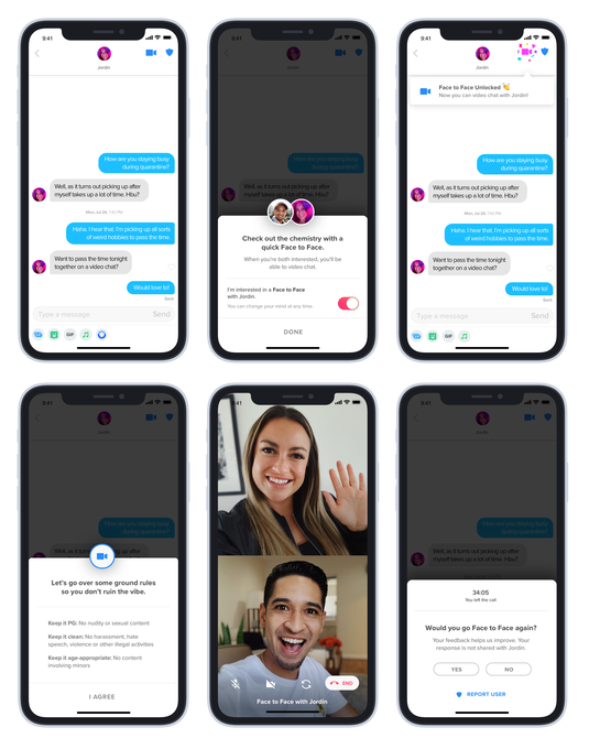 Tinder thử nghiệm tính năng Face to Face, quẹt phải và gọi video trò chuyện 1:1 cùng đối phương - Ảnh 2.