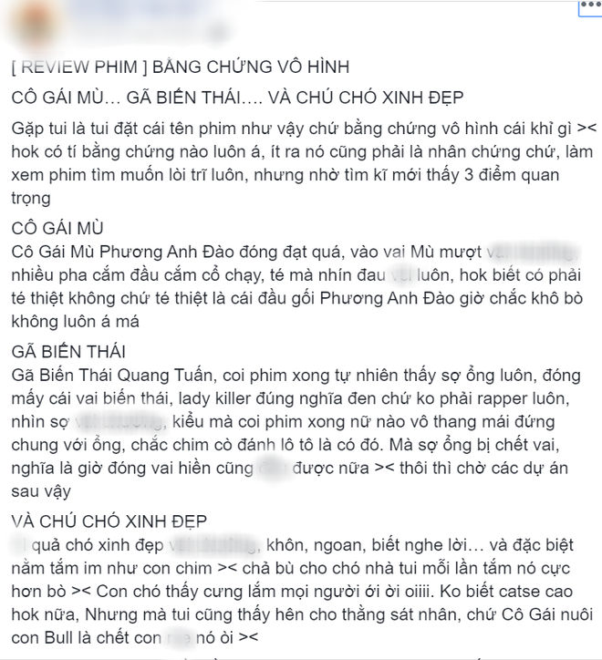 MXH dậy sóng vì Bằng Chứng Vô Hình: Người tung hô hết lời, kẻ thất vọng vì sạn khó đỡ - Ảnh 6.