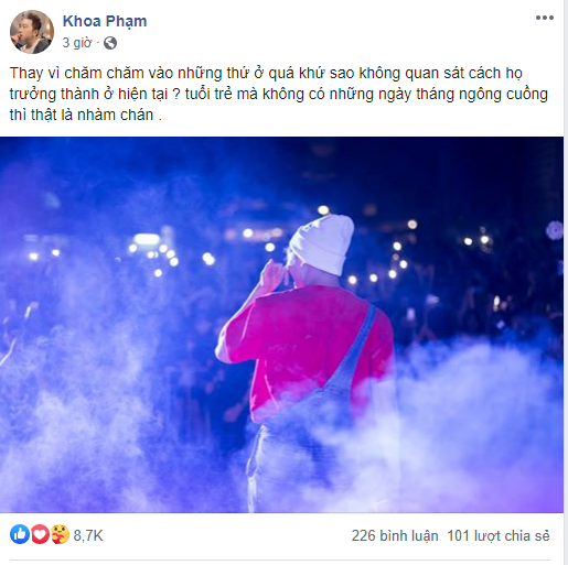 Khéo như Karik: chỉ đăng vài dòng mà hóa giải mâu thuẫn với Wowy lẫn Ricky Star? - Ảnh 1.