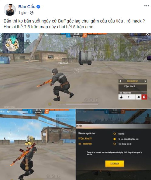 YouTuber Free Fire dạy hư game thủ khiến tình trạng gian lận, phá game tràn ngập rank Tử Chiến - Ảnh 1.