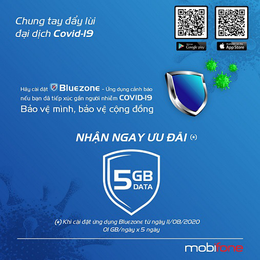 Các nhà mạng tặng data cho thuê bao cài đặt Bluezone - Ảnh 2.