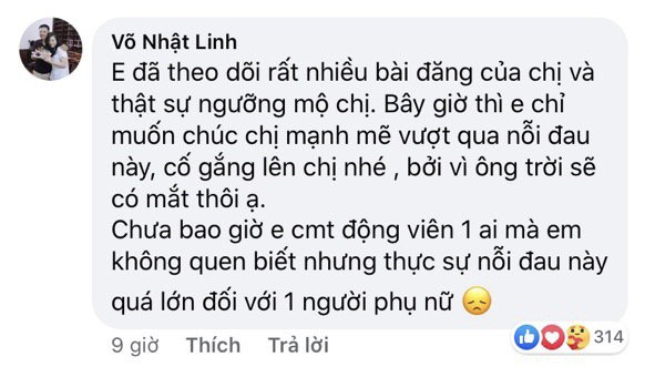 Vợ Văn Đức động viên Âu Hà My vượt qua chuyện chia tay chồng dù không hề quen biết - Ảnh 2.