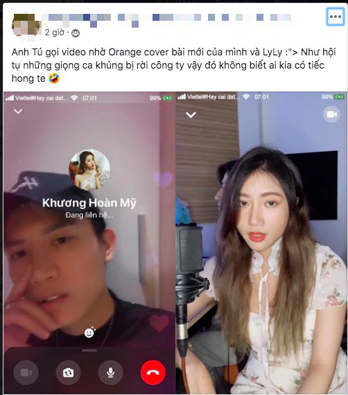 Anh Tú gọi Orange nhờ cover ca khúc song ca cùng LyLy, dân mạng gật gù: “Như hội tụ các giọng ca khủng rời công ty” - Ảnh 3.