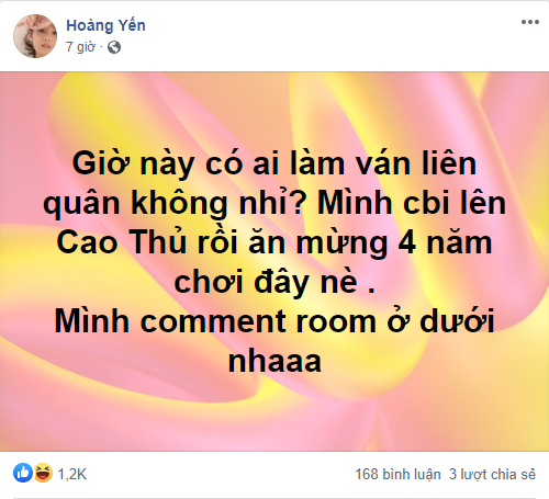 Hoàng Yến Chibi khoe thành tích chơi Liên Quân 4 năm, sắp cán mốc rank Cao Thủ - Ảnh 1.