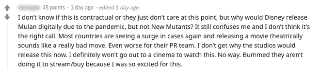 Vì sao Disney cho Mulan về vườn vì COVID-19 nhưng để The New Mutants ra rạp? - Ảnh 3.