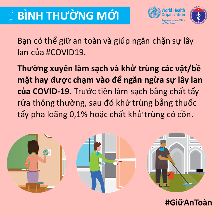 Bộ Y tế và Văn phòng WHO tại Việt Nam nhấn mạnh một vài điểm cần lưu ý để giảm thiểu nguy cơ lây nhiễm COVID-19 cho mỗi người - Ảnh 10.