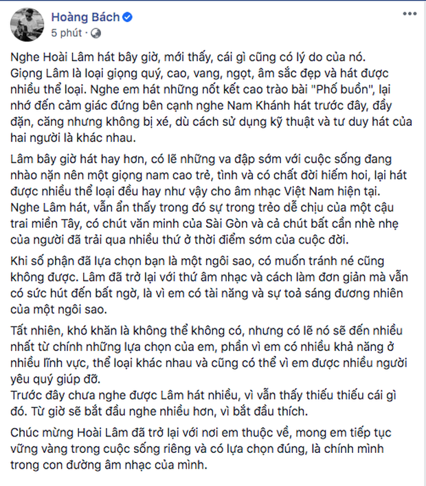 Ngôi sao lặng lẽ Hoài Lâm: Từ hào quang sánh ngang Sơn Tùng M-TP đến chàng ca sĩ ai ai cũng mong chờ ngày tái xuất - Ảnh 16.