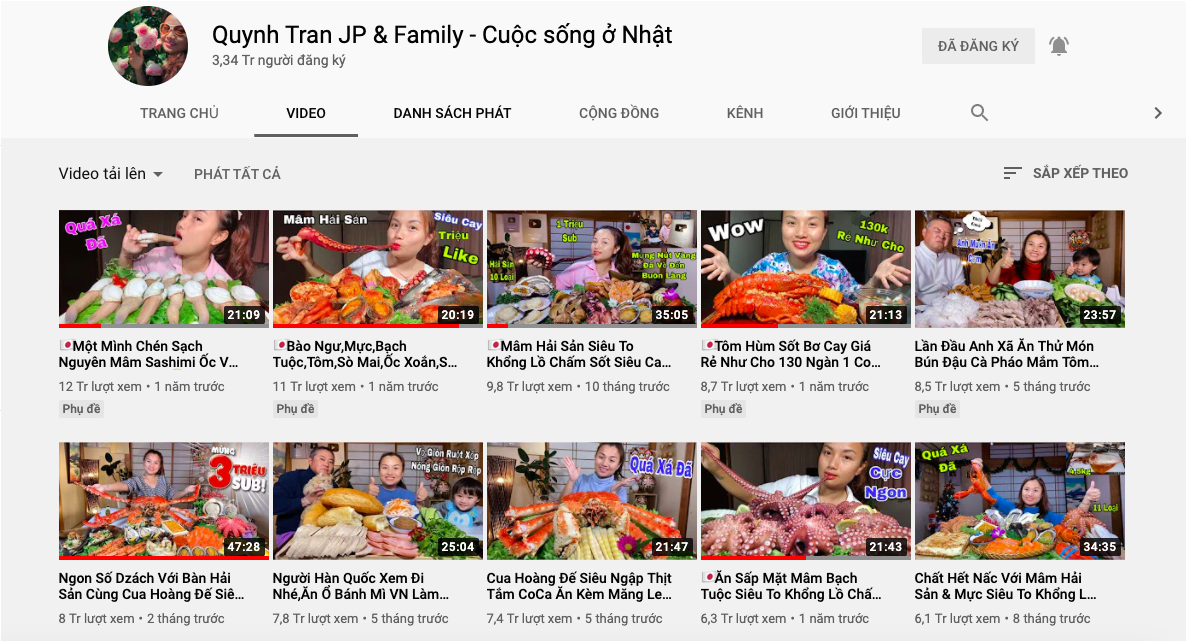 5 YouTuber mukbang người Việt nổi tiếng nhất: Quỳnh Trần JP cán mốc tỷ view, những cái tên còn lại cũng “không phải dạng vừa đâu” - Ảnh 1.