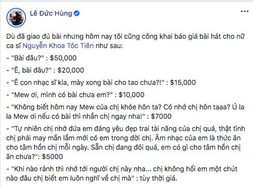 T&oacute;c Ti&ecirc;n bị Mew Amazing c&ocirc;ng khai gi&aacute; b&aacute;o b&agrave;i h&aacute;t v&igrave; th&aacute;i độ, fan lập tức đe dọa: Chị đừng c&oacute; m&agrave; yang hồ! - Ảnh 1.