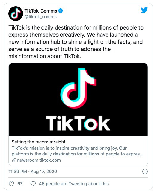 TikTok lại có nhiều động thái mới để đối đầu chính quyền Trump - Ảnh 1.