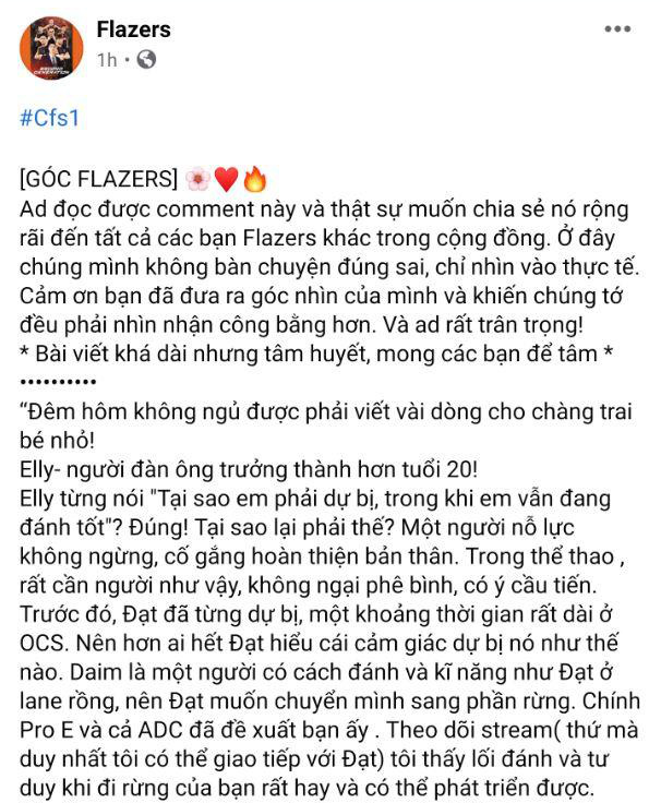 Người cũ của Team Flash lại gây nên sóng gió, tâm điểm cũng lại là Elly và ADC! - Ảnh 1.