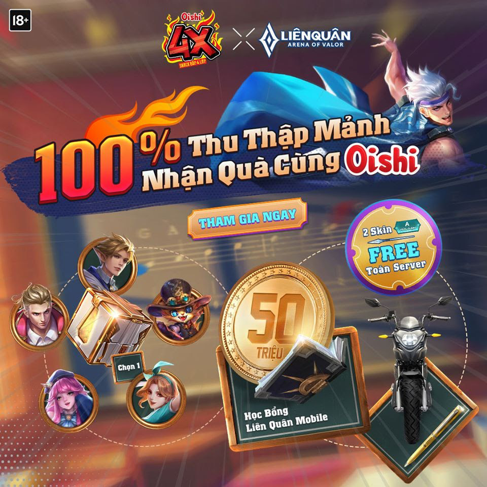 Liên Quân Mobile: Mừng Quốc khánh 2/9, Garena tung mưa quà tặng cho game thủ - Ảnh 2. Liên Quân Mobile: Mừng Quốc khánh 2/9, Garena tung mưa quà tặng cho game thủ - Ảnh 2.