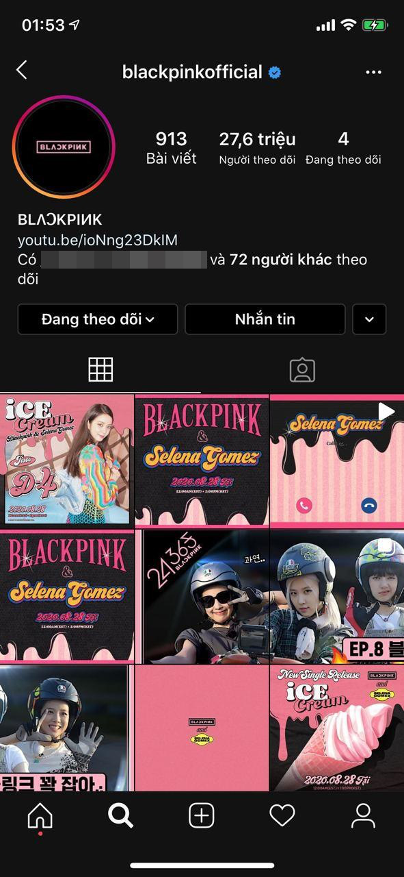 Khi các nữ hoàng mạng xã hội BLACKPINK - Selena Gomez - Ariana Grande kết hợp, đừng hỏi vì sao Thứ 6 đi đâu cũng thấy Ice Cream! - Ảnh 7.