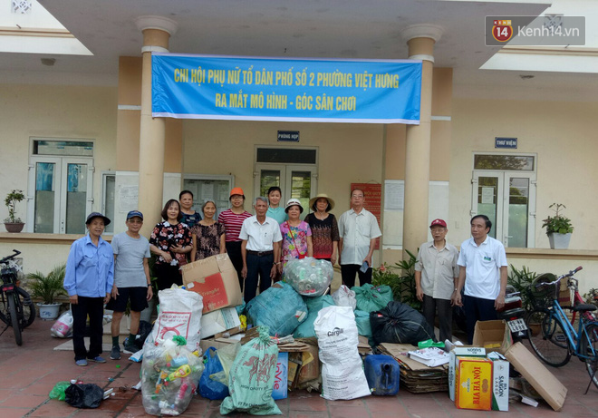 Hà Nội: Đồ phế liệu được tái chế làm khu thư giãn của người lớn, vui chơi miễn phí cho trẻ nhỏ - Ảnh 2.