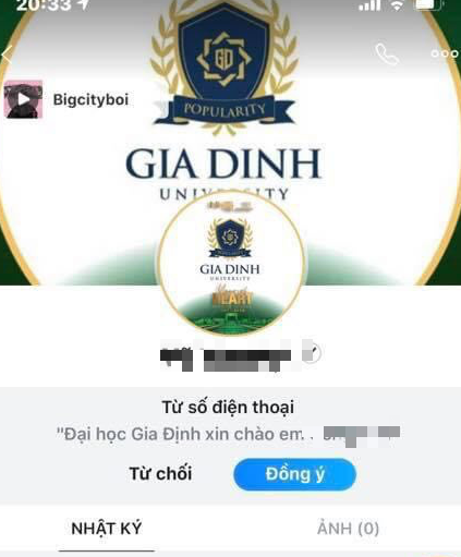 Trường ĐH ở TP.HCM spam tin nhắn phản cảm: Điểm của bạn rất thấp, đến ngay Gia Định nhập học - Ảnh 3.