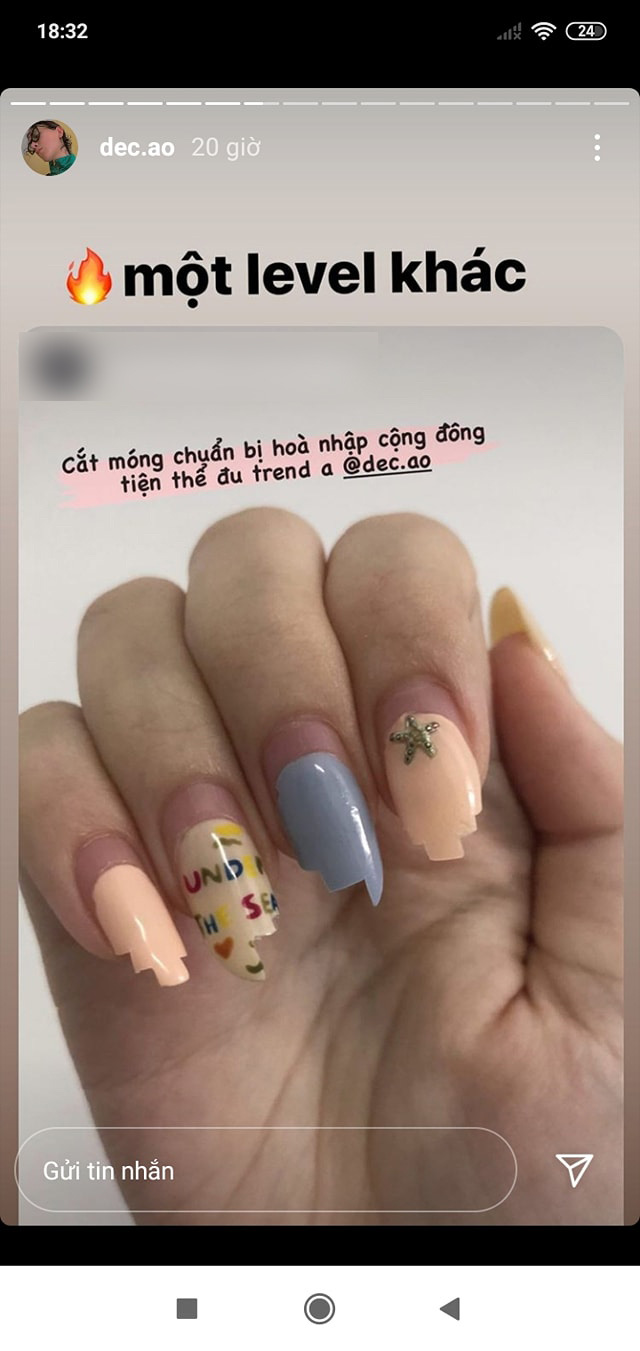 Tưởng “ấm ớ” mà kiểu nail zigzag của Decao lại được thiên hạ hưởng ứng rõ nhiệt, thánh tạo trend đây rồi! - Ảnh 4.