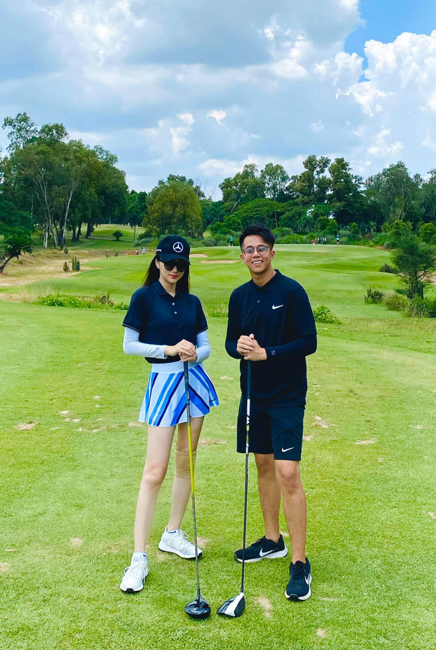 Team qua đường bắt gặp Hương Giang - Matt Liu hẹn hò ở sân golf, hé lộ khoảnh khắc thân mật và ân cần đến phát ghen - Ảnh 5.