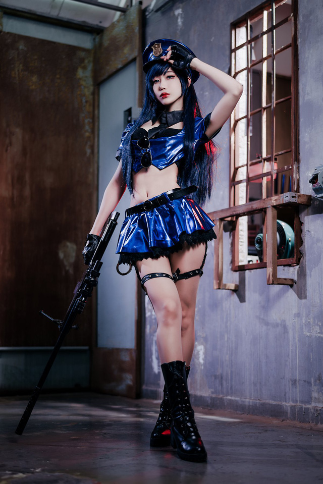 Rụng tim với bộ ảnh cosplay Caitlyn xinh như mộng, nhìn là muốn tan chảy - Ảnh 7.