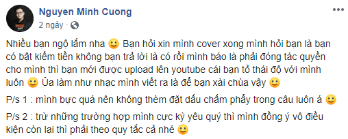 Trong 1 tháng, tác giả bản hit Hoa Nở Không Màu Nguyễn Minh Cường liên tục tố cáo người khác sử dụng tác phẩm trái phép, vấn đề bản quyền tiếp tục nóng - Ảnh 2.