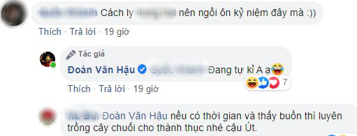 Đoàn Văn Hậu đang cảm thấy tự kỉ trong khu cách ly, fan liền khuyên mau tập trồng cây chuối đi nhé - Ảnh 2.