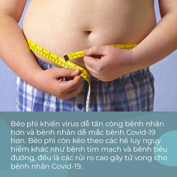 Chuyên gia cảnh báo: Người thừa cân, béo phì có nguy cơ tử vong cao hơn khi mắc Covid-19 - Ảnh 1.