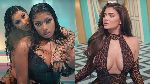 Kylie Jenner xẻ ngực táo bạo trong MV ngồn ngộn của Cardi B: Bức thở gò bồng đảo, ảnh phía sau còn choáng hơn - Ảnh 7.