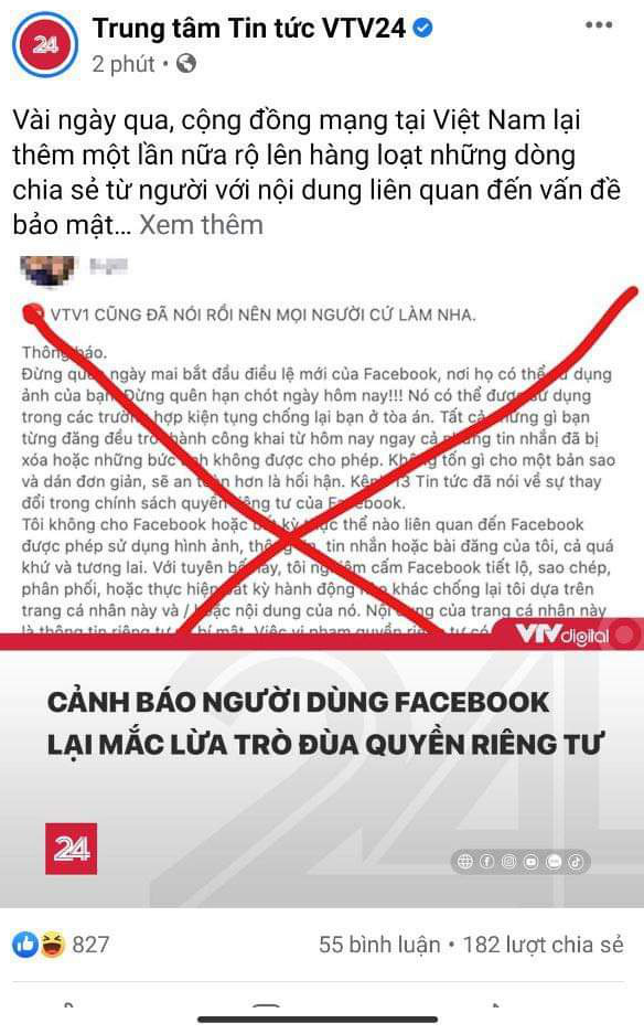 Cảnh báo: Facebook tự ý sử dụng ảnh của bạn... là thông tin giả - Ảnh 3.