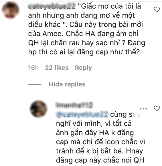 Đang yên đang lành Huỳnh Anh lại đăng tút tâm trạng, fan nghi vấn: Muốn nói Quang Hải không chung thuỷ? - Ảnh 2.