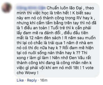 Lão đại Wowy gây tranh cãi tại Rap Việt khi khuyên thí sinh nên chọn Đại học thay vì Rap - Ảnh 9.