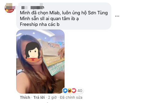 Fanpage Sơn Tùng M-TP vừa đăng tâm thư làm đại sứ thương hiệu mỹ phẩm, ngay lập tức bị đội quân bán hàng online spam như hội chợ - Ảnh 3.