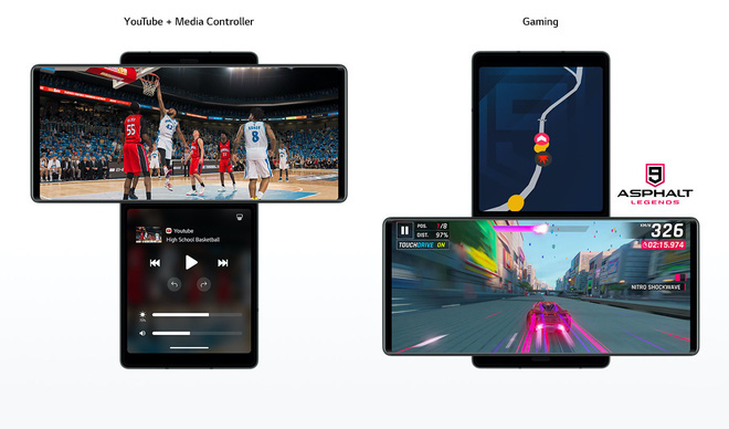 LG ra mắt điện thoại màn hình xoay, có thể sử dụng như Gimbal - Ảnh 2.