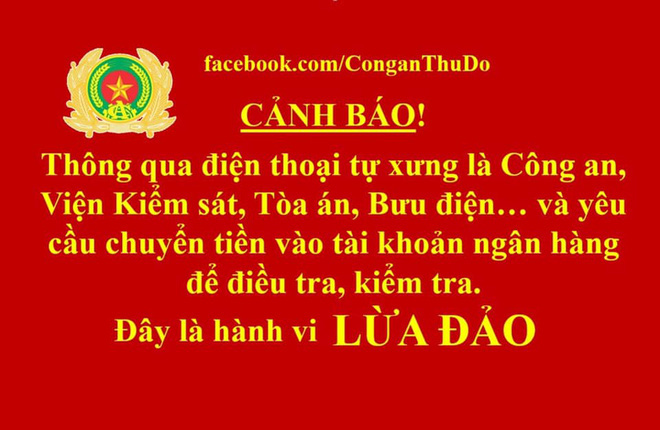 Hà Nội: Sau cuộc điện thoại, người phụ nữ ở Hoàn Kiếm báo công an mất 13 tỷ đồng - Ảnh 2.