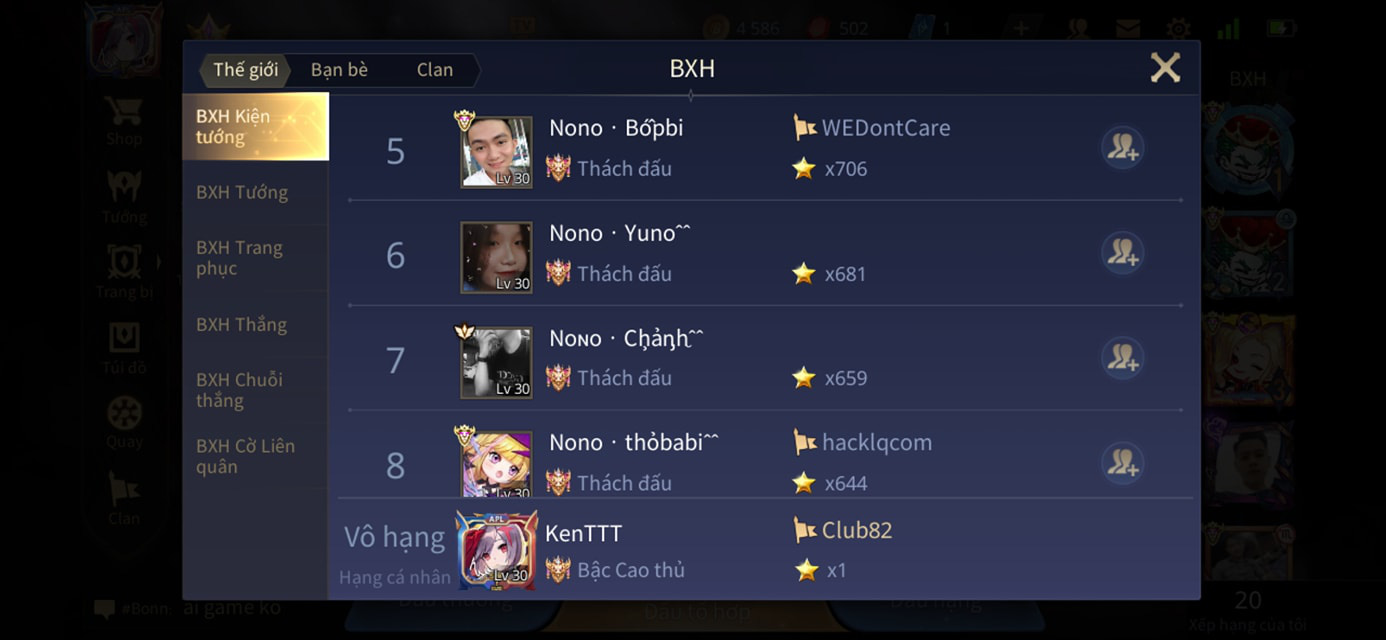 Sốc: Clan số 1 Liên Quân Mobile Việt có hàng trăm thành viên bị khoá acc vì hack map, buff bẩn, liệu những top Thách Đấu có phải gian lận? - Ảnh 3. Sốc: Clan số 1 Liên Quân Mobile Việt có hàng trăm thành viên bị khoá acc vì hack map, buff bẩn, liệu những top Thách Đấu có phải gian lận? - Ảnh 3.