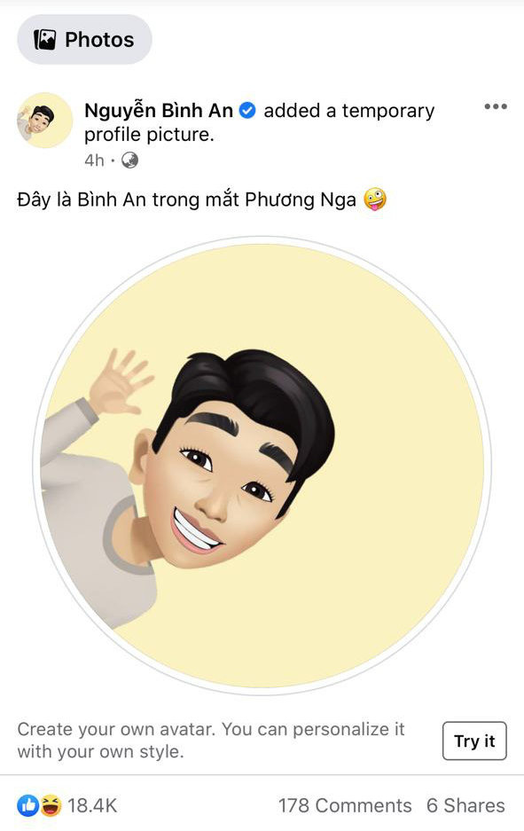 Từ diễn viên, ca sỹ đến thí sinh Rap Việt đều đua nhau... bắt trend avatar emoji đang hot rần rần trên Facebook - Ảnh 3.