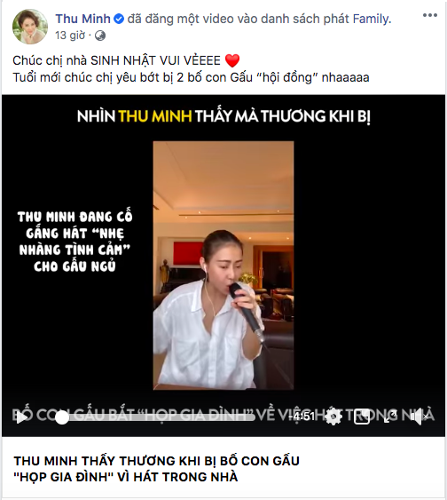 Thu Minh bị chồng và con trai nhắc nhở khi đang phiêu trên livestream, dân mạng dấy lên tranh cãi - Ảnh 2.