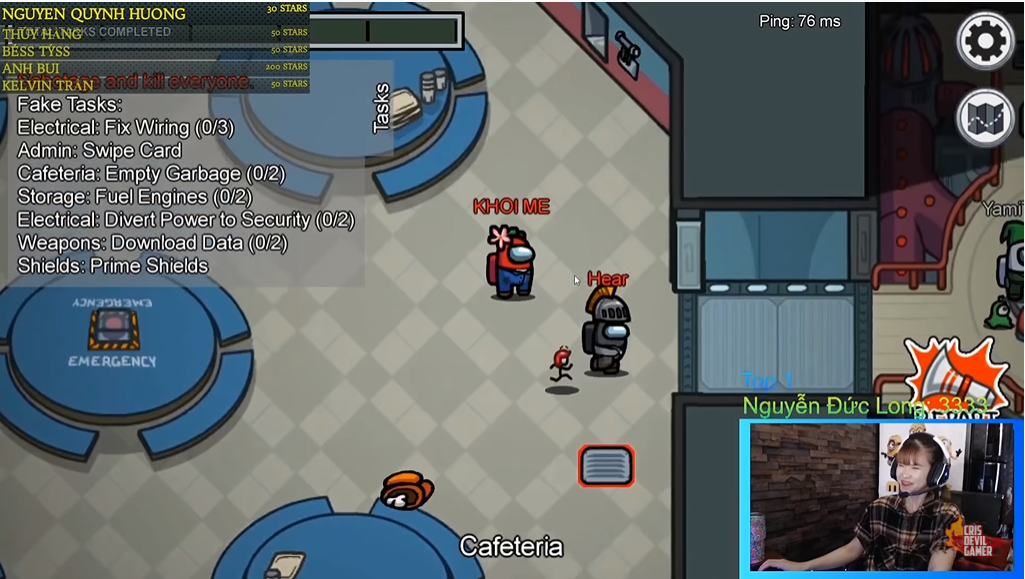 Go pro Among Us c&ugrave;ng streamer: Độ Mixi, Xemesis, Khởi My... xử l&yacute; ra sao khi đ&oacute;ng vai s&aacute;t thủ? - Ảnh 5.
