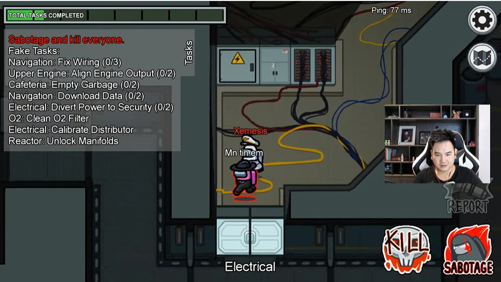 Go pro Among Us c&ugrave;ng streamer: Độ Mixi, Xemesis, Khởi My... xử l&yacute; ra sao khi đ&oacute;ng vai s&aacute;t thủ? - Ảnh 3.