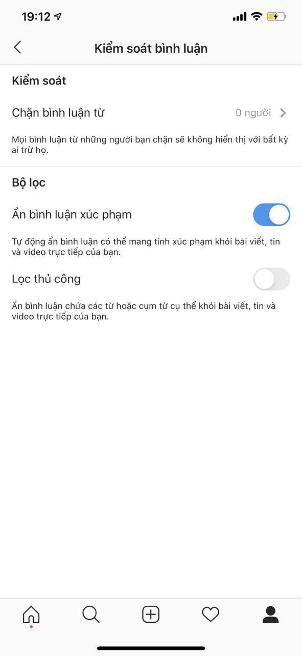 Mẹo hay để chặn comment nhưng không cần block bất kỳ ai trên Instagram - Ảnh 4.